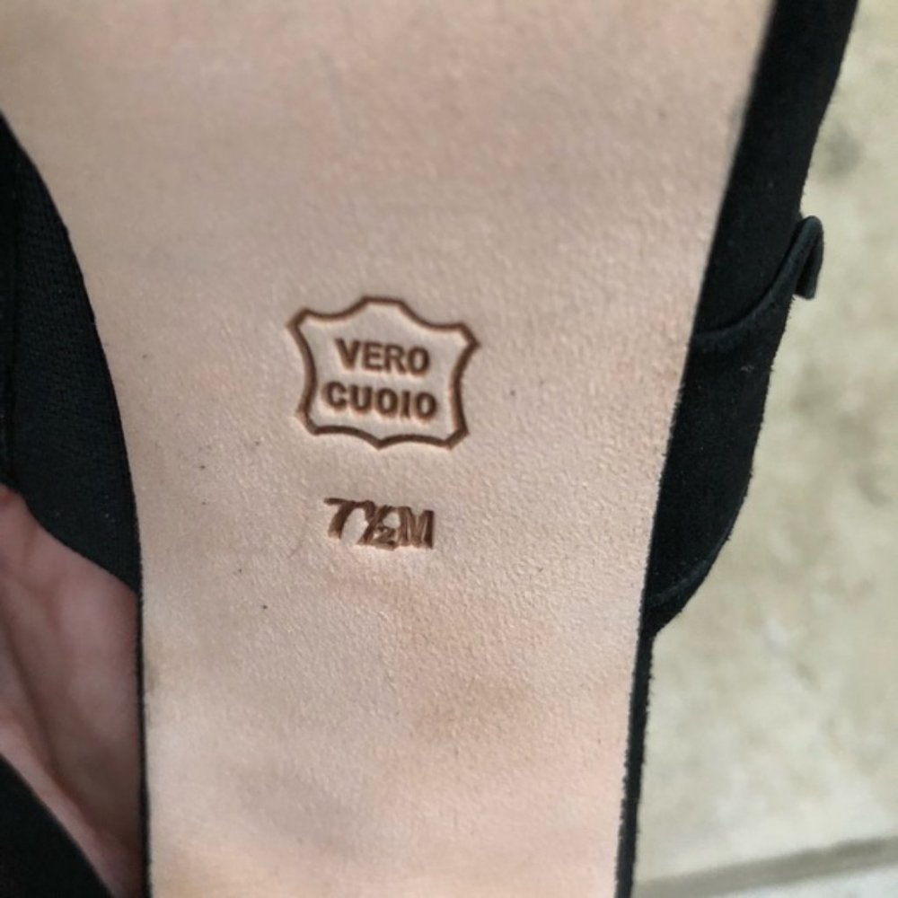 Vaneli Ruffle Suede 3" Heel - Picture 9 of 9